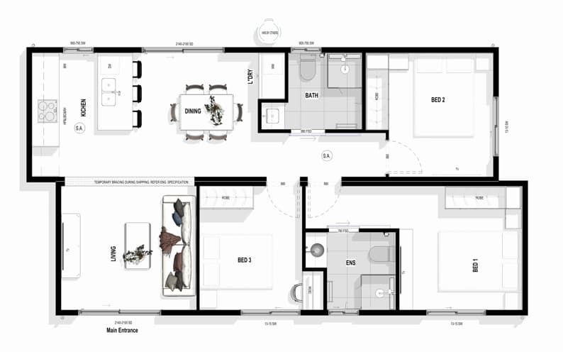 Horizon floor plan